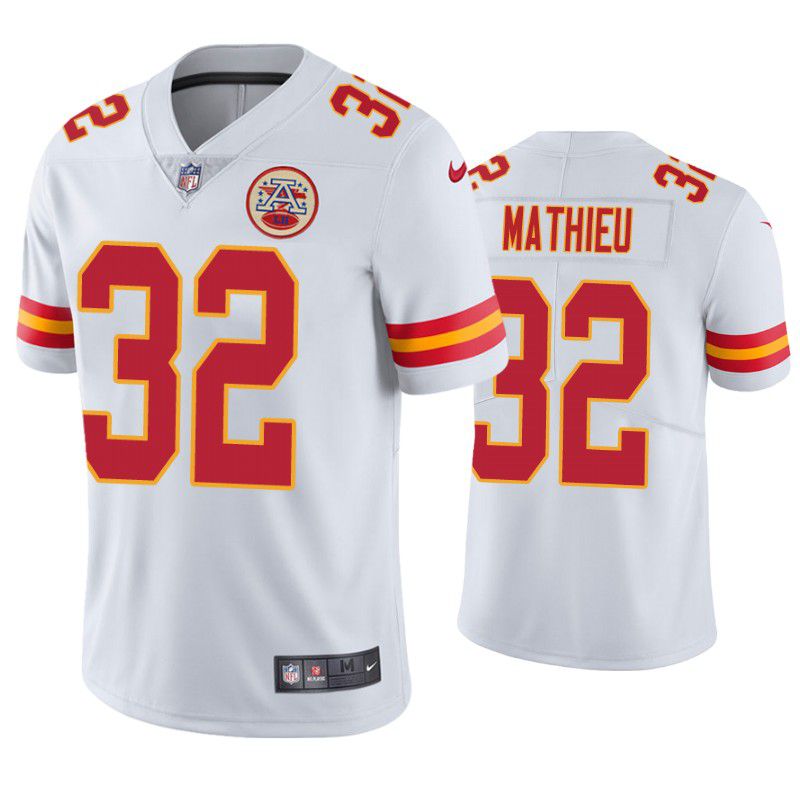 Men Kansas City Chiefs #32 Tyrann Mathieu Nike White Limited NFL Jersey->kansas city chiefs->NFL Jersey